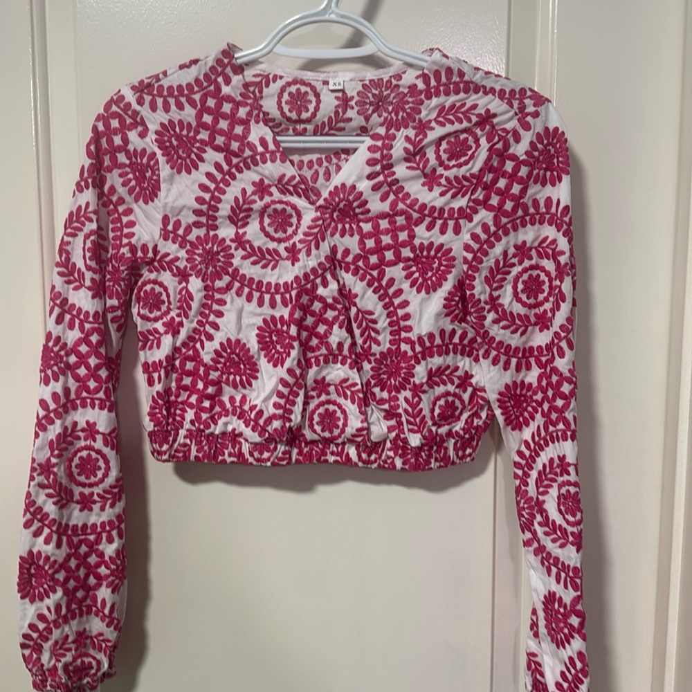 SHEIN Crop Top blouse women